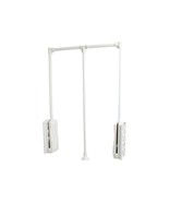 Pull Down Closet Rod, 26 lbs Load Capacity, Ergonomic Handle - $179.30 CAD