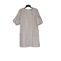 Ann Taylor Loft Pullover Shirt Dress Size Small Cream Multi-Striped Womens - £17.21 GBP