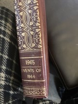 Vntg The American Peoples Encyclopedia Year Book 1965 Events of 1964 Har... - $104.60 MXN