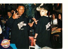 Kris Kross teen magazine pinup clipping Planet Hollywood shirts New York - $7.00