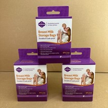 Lot of 3 Boxes - Fairhaven Health Milkies Breast Milk Storage Bags - 50 ... - $29.99