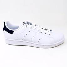 Adidas Originals Stan Smith White Navy Womens Primegreen Shoes Sneakers Q47224 - £59.27 GBP