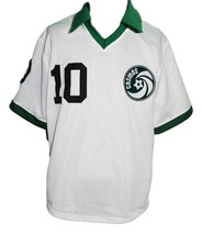 Pele 10 cosmos soccer football jersey white  2 thumb200