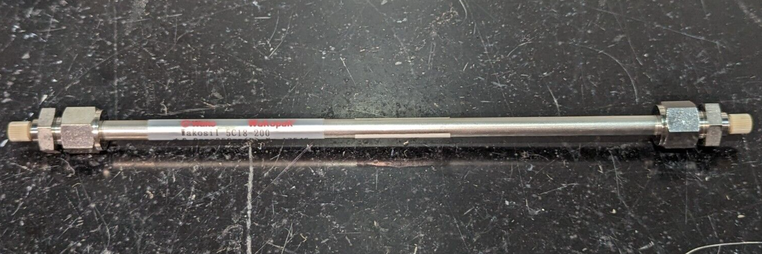 Wako Wakopak Wakosil 5C18-200 / 6.0mm x 250mm HPLC Chromatography Column - $355.50