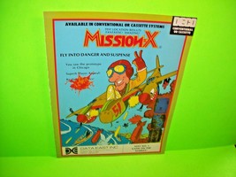 MISSION-X Deco Magazine Ad For Video Arcade Game Ready To Frame Art - £10.02 GBP