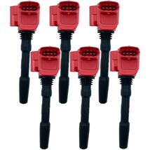 6X High Performance Ignition Coil &amp; Spark Plugs For Maserati Ghibli Levante - $149.95