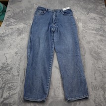 Gloria Vanderbilt Jeans Pants Womens 16 Blue Denim Casual High Rise Stra... - £20.14 GBP