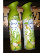 (2) FEBREZE Air Room Freshener Sprays HONEYSUCKLE 8.8 Oz each Spray Bottle - £15.34 GBP