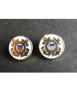 USCG COAST GUARD SET OF 2 MINI LAPEL HAT PIN BADGE 1/2 INCH USA - £7.92 GBP