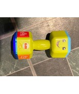 Fisher-Price Laugh &amp; Learn Counting Reps Dumbbell *Pre-Owned/No Box* mmm1 - $189.87 MXN