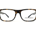 Dolce &amp; Gabbana Eyeglasses Frames DG3276 3141 Brown Tortoise Blue 54-17-140 - $121.33