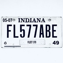2007 United States Indiana Marion County Fleet License Plate FL577ABE - $244.43 MXN