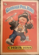 Garbage Pail Kids Series Two (1985) - 62b CHRIS hiss (Very Good) SKU063 - $21.99