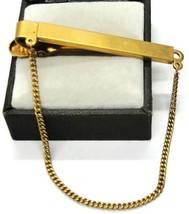 Vintage Balfour 1/20th Gold Filled Vintage Neck Tie Clasp w Chain - £47.30 GBP