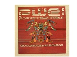 Pop Will Eat Itself Flat Poster P. W. E. I. Two Fingers-
show original t... - $13.44