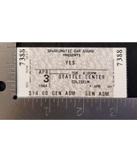 YES / JON ANDERSON - VINTAGE 04/03/1984 CONCERT TICKET STUB - $10.00