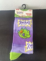 Nickelodeon Rugrats Novelty Crew Socks Mens Sz. 6-12. New With Tags - £3.89 GBP
