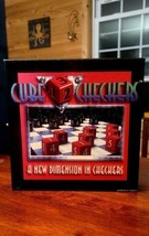 Cube Checkers Boardgame Vintage  - $21.49