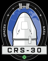 ISS Expedition 70 Dragon Spx-30 Spacex International Space Station Badge... - £20.44 GBP+