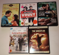 5 Marisa Tomei DVDs - The Wrestler + Happy Accidents + My Cousin Vinny + more - £15.12 GBP