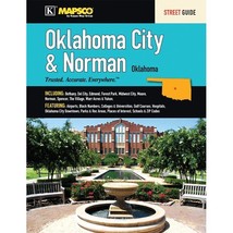 Oklahoma City &amp; Norman OK Mapsco Street Atlas (Final Edition) - £45.74 GBP