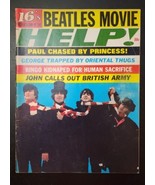 16 Magazine&#39;s Presentation of the Beatles&#39; Movie HELP! Summer 1965 Scarce - $769.20 MXN