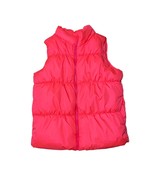 Old Navy puffer y2k vest bright pink neon kids size XL 14 - $19.85