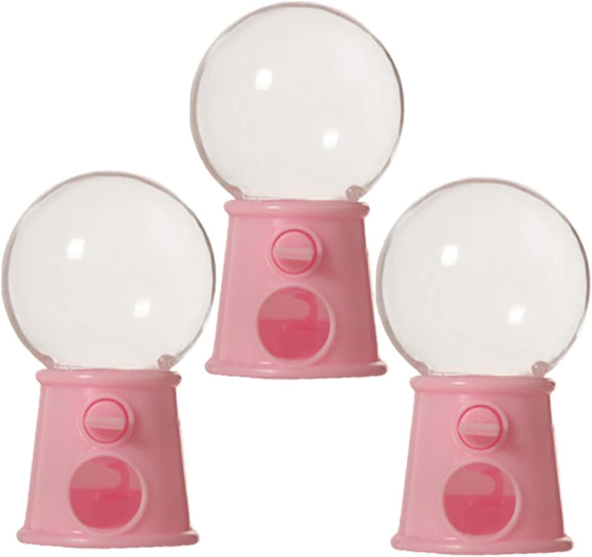 3Pcs Mini Gumball Machines For Boy Girl Plastic Candy Dispensers Fun Candy - $35.99