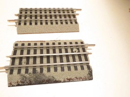 LIONEL FASTRACK 12024 - 5&quot; STRAIGHT TRACK SECTIONS- 2 -  USED - S27 - $7.39