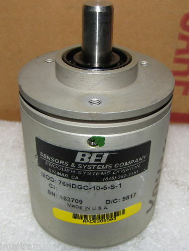 BEI encoder 76HDGC-10-5-S-1   *new* - $58.95