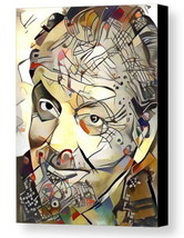 Framed Jack Nicholson Abstract 9X11 Art Print Limited Edition w/signed COA - £15.10 GBP
