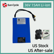 36V/48V15Ah Lithium Ion Ebike Battery Pack Electric Bicycle BMS Charger Scooter - £127.36 GBP+