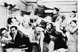 The Marx Brothers Hilarious Fitting People in Small Room 24x18 Poster - £19.22 GBP