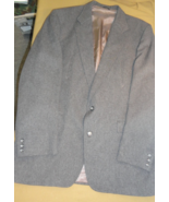 CIRCLE S COWBOY WESTERN STYLE SUIT 100% POLYESTER JACKET GRAY 44L - €34,97 EUR