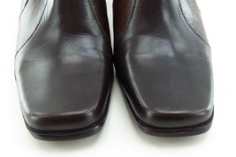 Liz Claiborne Women Sz 6 M Brown Mule Leather Shoes Terra - $19.75