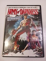 Army Of Darkness Screwhead Edition DVD Horror - £2.37 GBP