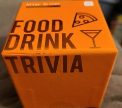 Talking Tables After Dinner Food &amp; Drink Trivia 120 Questions Game NEW - $15.36