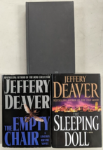 Jeffery Deaver [Hardcover] The Empty Chair The Stone Monkey The Sleeping Doll X3 - $16.82