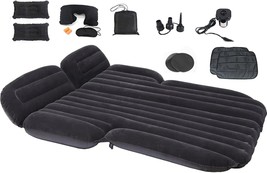 Inflatable Suv Air Mattress Bed Thickened Car Camping Air Mattress Blow Up - £52.37 GBP