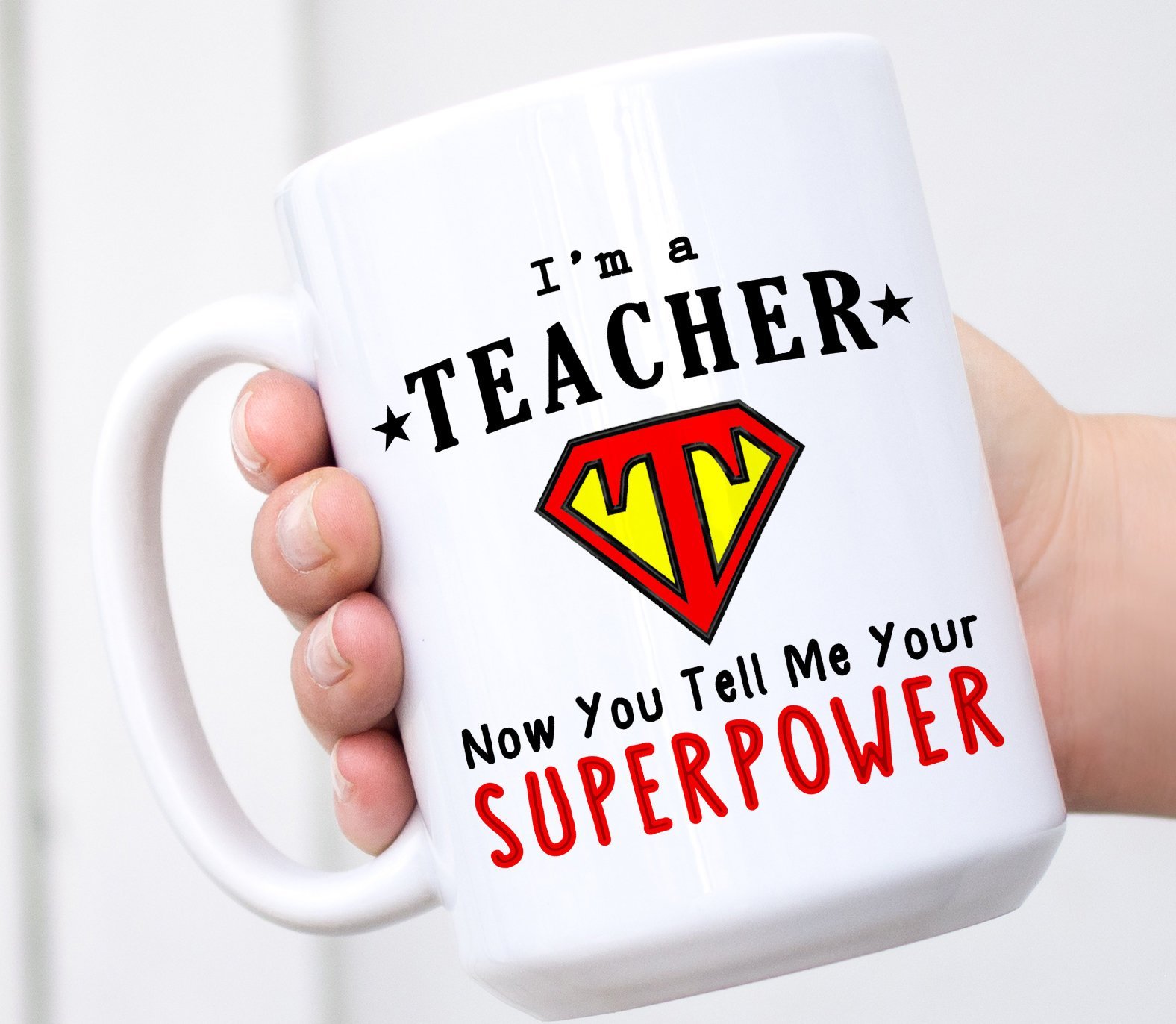 Teacher Mug, Funny Teacher Mug, Best Teacher Mug Gift, Teacher Appreciation Cup, - $18.86