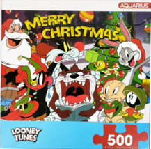 Aquarius Looney Tunes Merry Christmas Jigsaw Puzzle 500 pc - $14.01