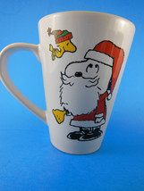Snoopy  &amp; Woodstock  Santa Claus Christmas Mug Cup 2012 Peanuts Megatoys - $9.69