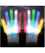 Led Light up Gloves Rainbow Easter Gifts for Kids and Adults Rave Light ... - $180.38 MXN