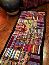 Embroidered Patchwork Huipile Table Runner - $2,836.10 MXN