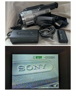 Sony Handycam Vision Video Hi8 8mm Camcorder Transfer 460x CCD-TRV58 Wor... - $148.46