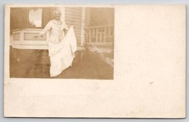 RPPC Man Dressed As Woman Guess Who 1907 To Hubley In Lynn MA Postcard A46 - $14.95