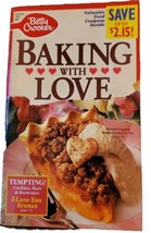  1993 Betty Crocker Cookbook #85 Baking With Love Recipe Booklet Dessert Vintage - $13.55