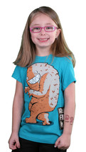 Iron Fist Creepy Steve Teal Girls Youth T-Shirt - $7.44