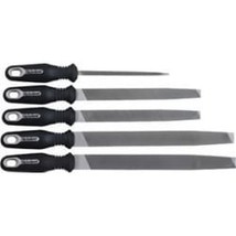 5 PIECE GENERAL PURPOSE FILE KIT ERGONOMIC HANDLES - $134.12