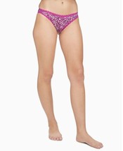 Calvin Klein Womens Flirty Bikini Underwear Color Coiled Catripe Berry Size XL - £12.65 GBP
